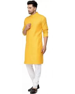 Yellow Haldi Special Kurta